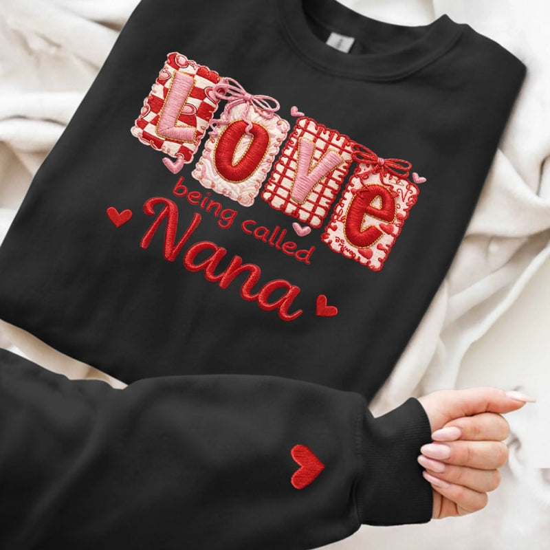 Custom Unisex Sweater, Hoodie - Personalized Mother's Day Birthday Gifts For Mom, Grandma - Heart Of The Family