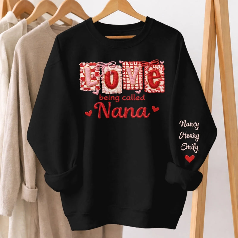 Custom Unisex Sweater, Hoodie - Personalized Mother's Day Birthday Gifts For Mom, Grandma - Heart Of The Family