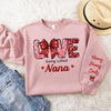 Custom Unisex Sweater, Hoodie - Personalized Mother's Day Birthday Gifts For Mom, Grandma - Made With Love, Worn With Pride