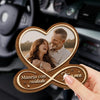 Clip Personalizado Para Visera De Coche Con Foto – Regalo De Aniversario De Boda Personalizado Para Esposo Y Esposa, Para Él Y Para Ella - Juntos Para Siempre