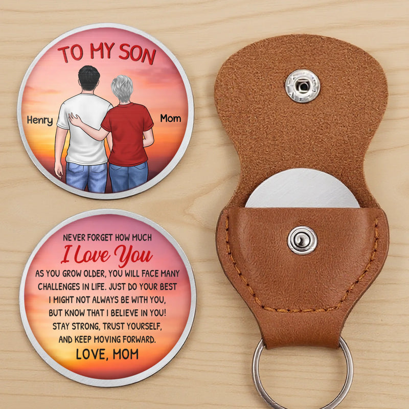 Custom Pocket Hug - Personalized Birthday Gifts For Mom, Son - I Believe In You