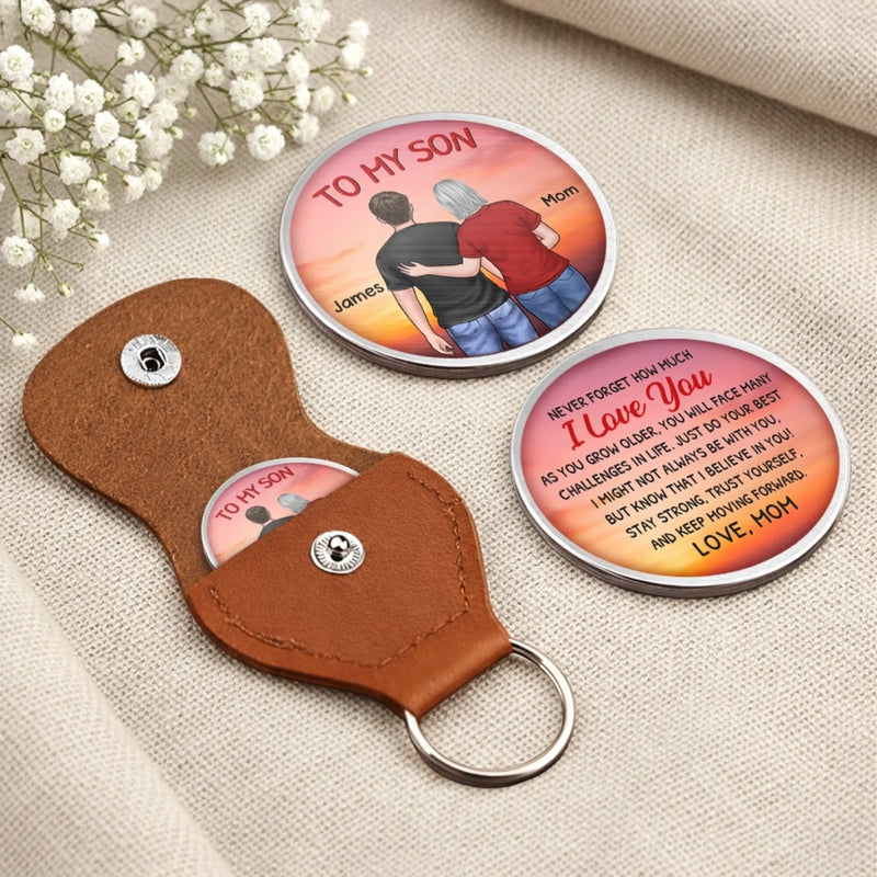 Custom Pocket Hug - Personalized Birthday Gifts For Mom, Son - I Believe In You