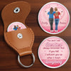 Custom Pocket Hug - Personalized Best Friend Birthday Gifts For Women, Besties, Sisters, BFF - Forever My Chaos Twin