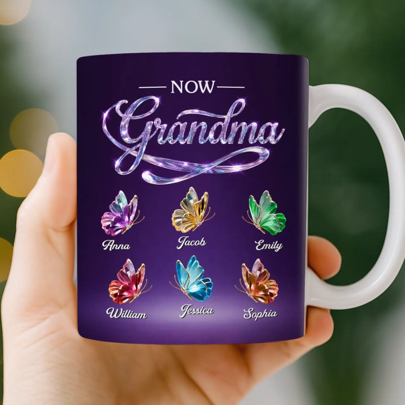 Custom Mug - Personalized Mother's Day Gifts For Mom, Grandma - Mom And Grandma Forever
