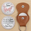 Custom Pocket Hug - Personalized Best Friend Birthday Gifts For Women, Besties, Sisters, BFF - Always Stand Together