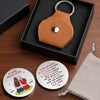 Custom Pocket Hug - Personalized Mother's Day Birthday Gifts For Mom, Daughter, Son - Take This Hug With You