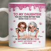 Custom 3D Inflated Effect Printed Mug - Personalized Mother's Day Gifts For Mom, Daughter - She Gave Me Everything
