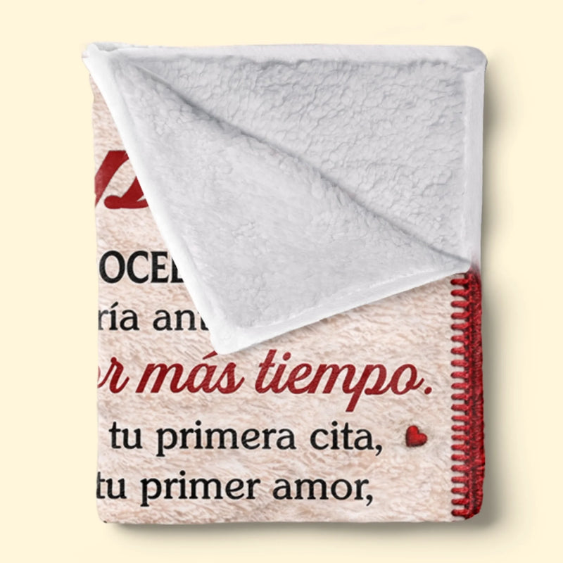 Manta Personalizada – Regalos Personalizados de Aniversario y Boda para Esposo y Esposa, Para Él y Para Ella – Juntos Se Siente Perfecto