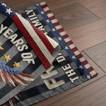 Custom Flag - Personalized America 250th Anniversary Gifts For Family - United By History And Hope