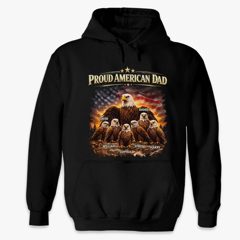 Custom Unisex T-shirt, Premium T-shirt, Hoodie - Personalized Birthday Gifts For Dad, Grandpa - Father My Guiding Light