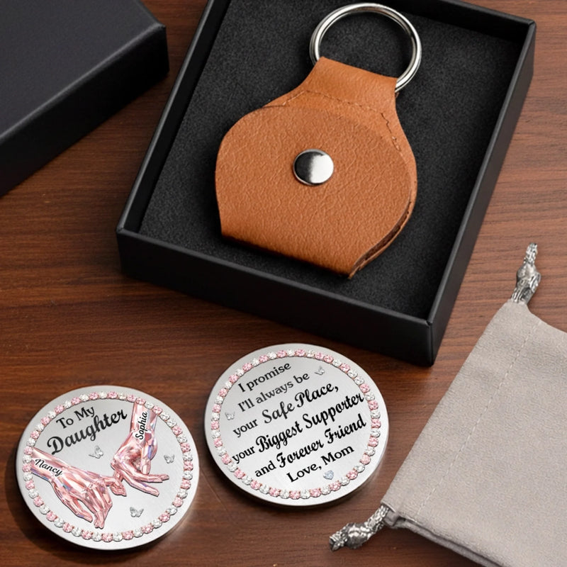 Custom Pocket Hug - Personalized Birthday Gifts For Daughter - Mom’s Endless Love