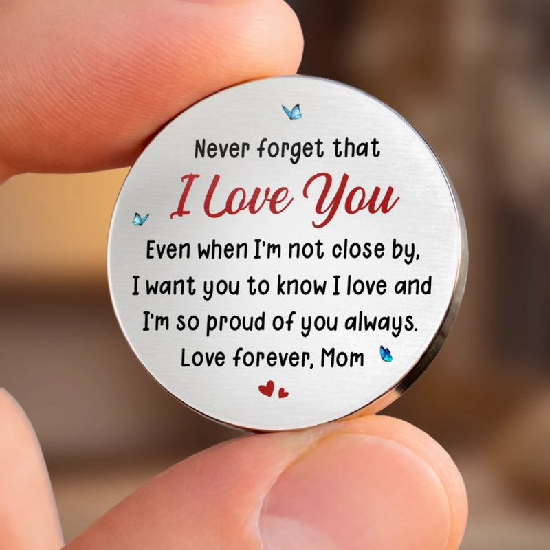 Custom Pocket Hug - Personalized Birthday Gifts For Daughter - Love Without Distance