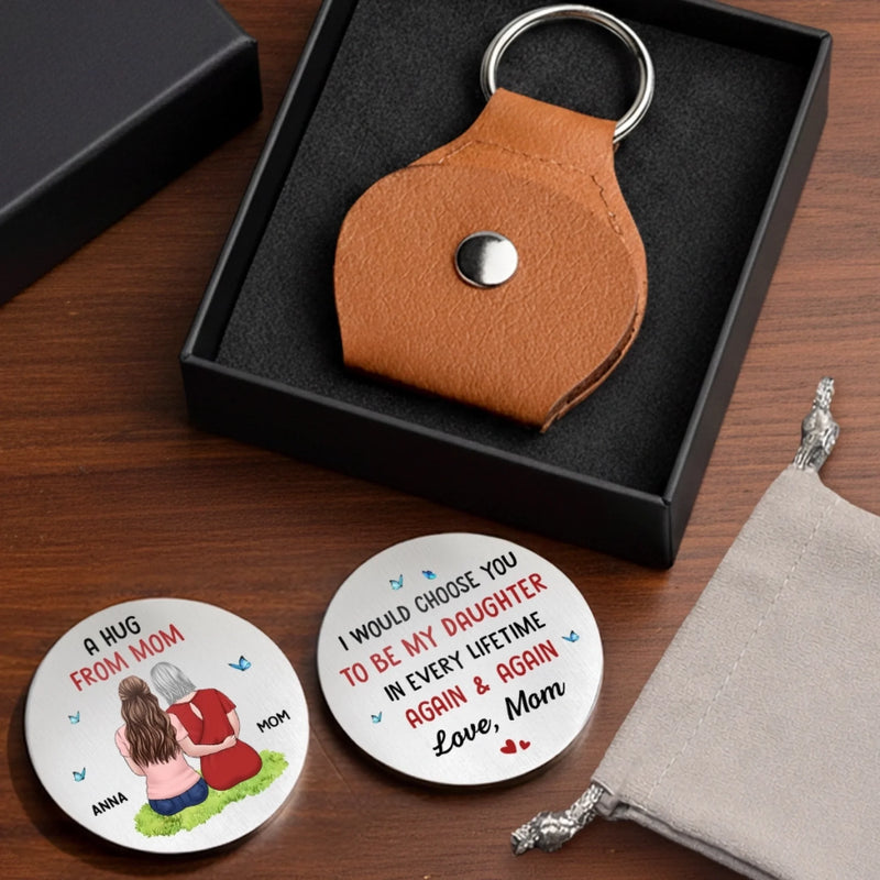 Custom Pocket Hug - Personalized Birthday Gifts For Daughter - The Best Kind Of Love