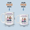 Custom 3D Inflated Effect Printed Mug - Personalized Mother's Day Gifts For Mom, Daughter - Always My Little Girl