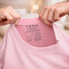 Custom Inside Neck Print T-Shirt - Personalized Anniversary Wedding Gifts For Husband And Wife, Him And Her - You And Me Forever