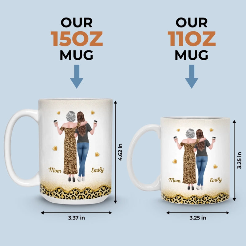 Custom 3D Inflated Effect Printed Mug - Personalized Mother's Day Birthday Gifts For Mom, Daughter - Mom, You Raised A Mama