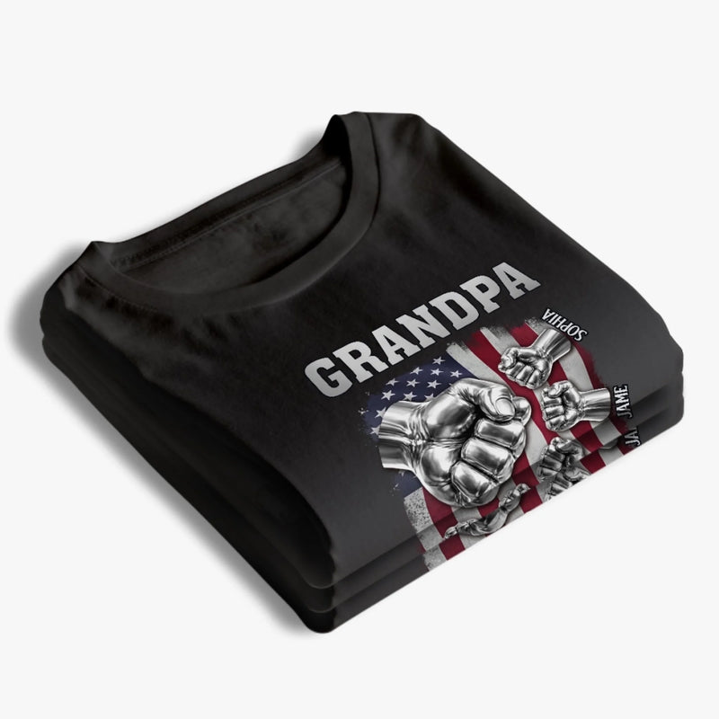 Custom Unisex T-shirt, Premium T-shirt, Hoodie - Personalized Birthday Gifts For Dad, Grandpa - Cheers To The Brave Man