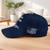 Custom Hat, All Over Print Classic Cap - Personalized Father's Day Birthday Gifts For Dad, Grandpa - Dad And Grandpa Our Heroes
