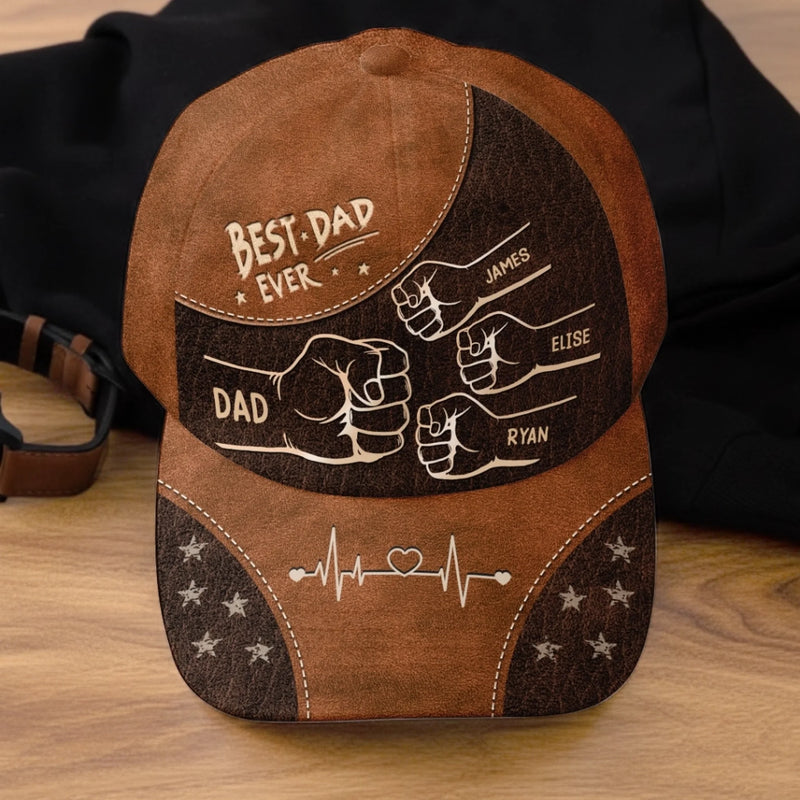 Custom Hat, All Over Print Classic Cap - Personalized Father's Day Birthday Gifts For Dad, Grandpa - Dad Mode Always On