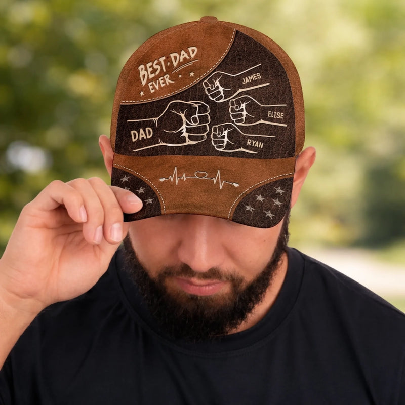 Custom Hat, All Over Print Classic Cap - Personalized Father's Day Birthday Gifts For Dad, Grandpa - Dad Mode Always On