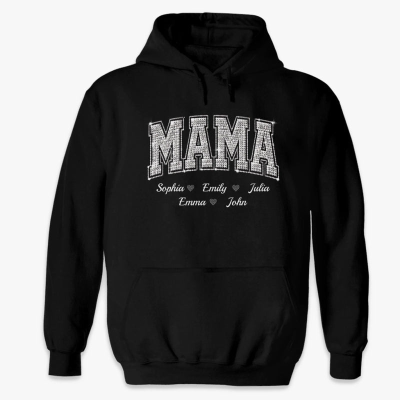 Custom Unisex T-shirt, Premium T-shirt, Hoodie - Personalized Mother's Day Birthday Gifts For Mom, Grandma - Mama In Her Sparkle Era