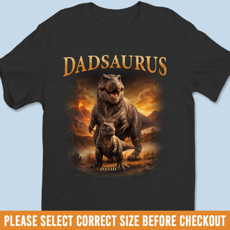 Custom Unisex T-shirt, Premium T-shirt, Hoodie - Personalized Father's Day Birthday Gifts For Dad, Grandpa - My First Hero My Forever Dad