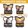 Custom Window Hanging Suncatcher Ornament - Personalized Mother's Day Birthday Gifts For Mom, Grandma - Mom You Are My Heart