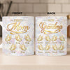Custom 3D Inflated Effect Printed Mug - Personalized Mother's Day Birthday Gifts For Mom, Grandma - First My Mom, Forever My Hero