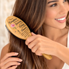 Custom Birth Month Flower Hair Brush - Personalized Thank You Graduation Birthday Gifts For Daughters, Mother - You Have Blossomed Beautifully