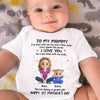 Custom Baby Onesie - Personalized Baby Shower, Gender Reveal Gifts For New Moms, New Dads, New Parents - Her First Mother’s Day, Her Sweetest One