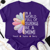 Custom Unisex T-shirt, Premium T-shirt, Hoodie - Personalized Mother's Day Birthday Gifts For Mom, Grandma - Grandma Love Feels Like Home