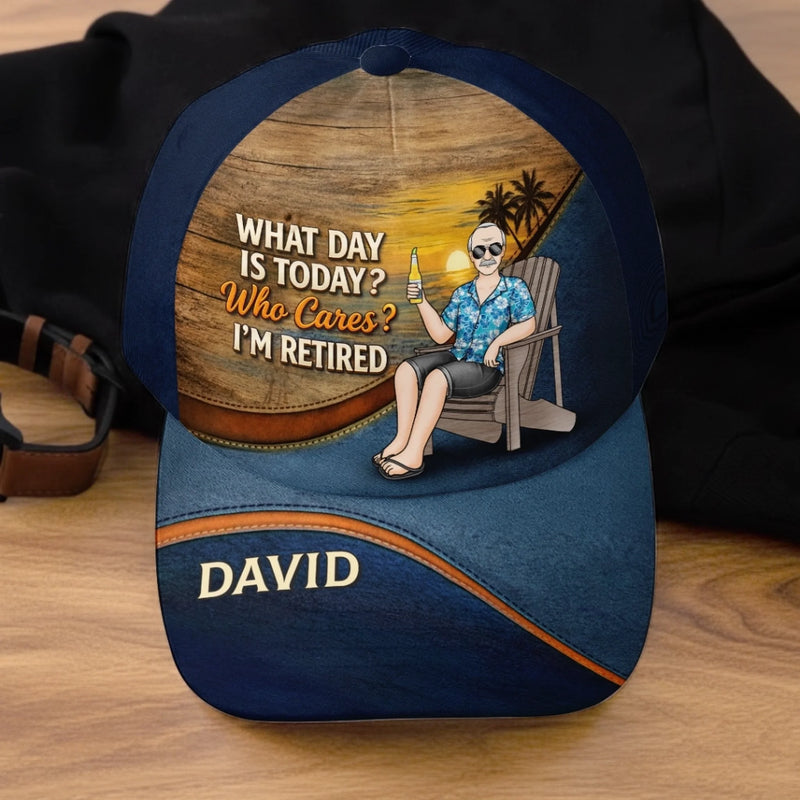 Custom Hat, All Over Print Classic Cap - Personalized Retirement Gifts For Women, Men - Enjoy Every Moment Now
