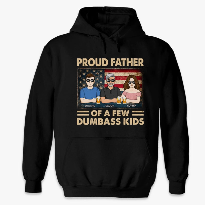 Custom Unisex T-shirt, Premium T-shirt, Hoodie - Personalized Birthday Gifts For Dad, Grandpa - Dad My Guiding Star