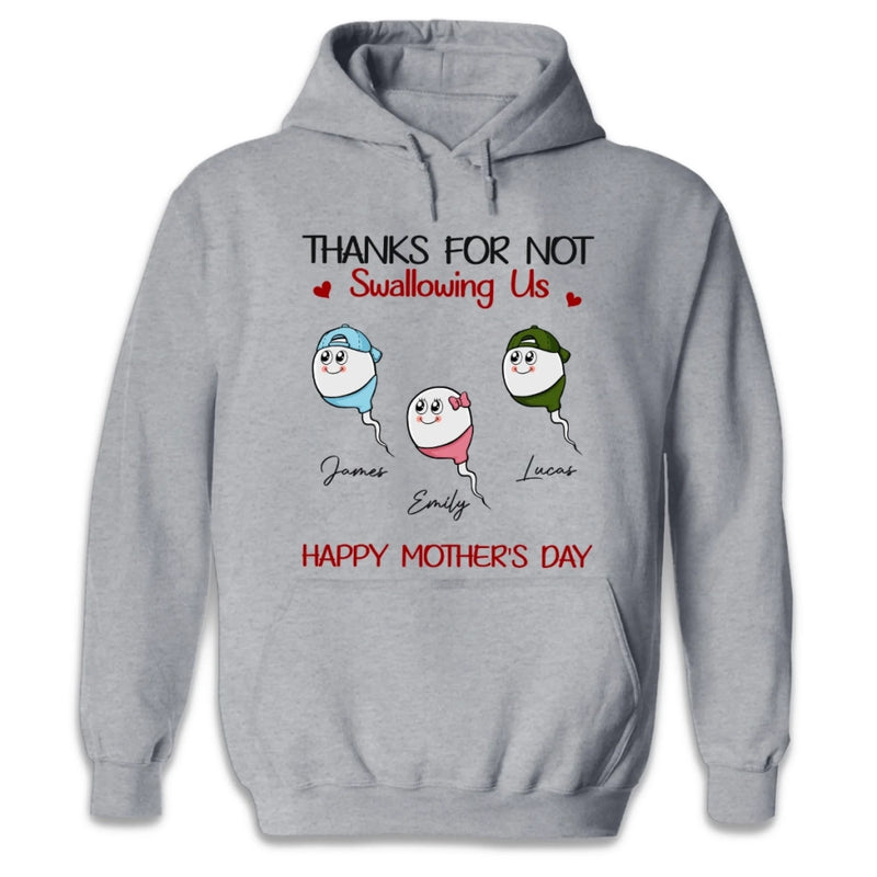 Custom Unisex T-shirt, Premium T-shirt, Hoodie - Personalized Mother's Day Birthday Gifts For Mom - You Are My Heartbeat