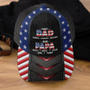 Custom Hat, All Over Print Classic Cap - Personalized Father's Day Birthday Gifts For Dad, Grandpa - Grandpa Love Never Fades