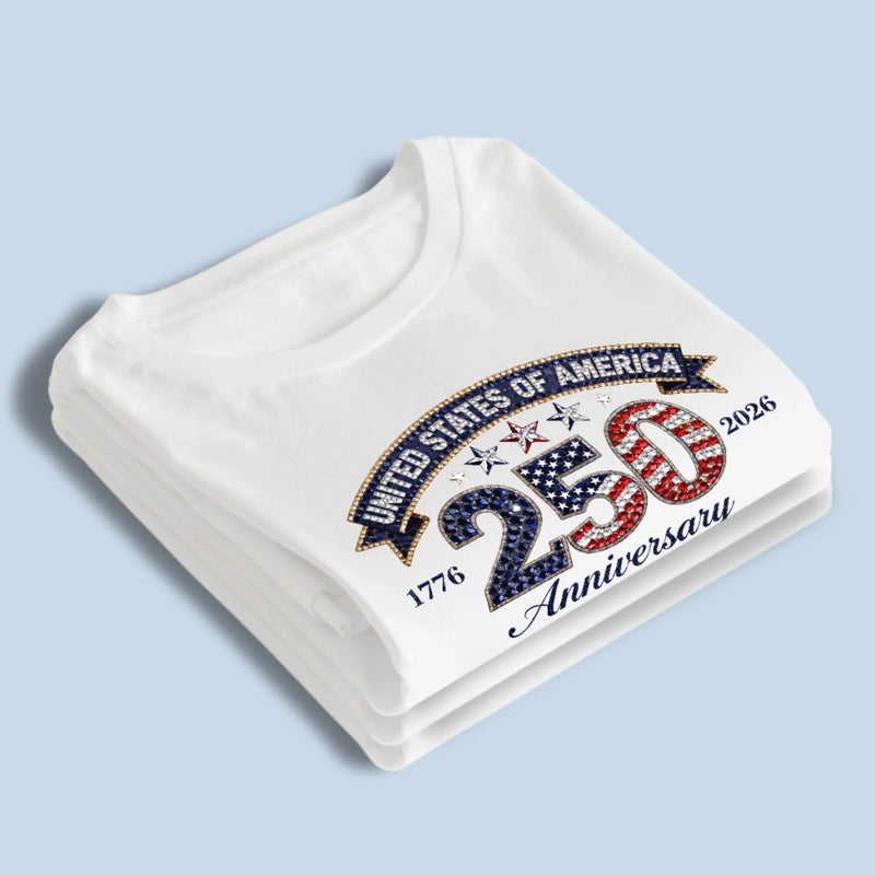 Unisex T-shirt, Premium T-shirt, Hoodie - America 250th Anniversary Gifts For Men And Women - Patriot Since Day One