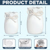 Custom Flower Vase With Ribbon - Personalized Mother's Day Birthday Gifts For Mom, Grandma - Every Bloom Belongs To Mama