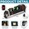 Custom Laser Level Tool - Personalized Father's Day Birthday Gifts For Dad, Grandpa - Strong, Wise, And Always There