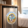 Custom Cruise Ship Door Magnet - Personalized Summer Vacation And Travel Gifts For Husband And Wife, Him And Her - Sunsets And Love All Summer