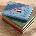 Custom Leather Writing Journal - Personalized Graduation Gifts For Daughter, Graduate - Dreams Achieved, Future Ahead