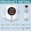 Custom 3D Inflated Effect Printed Mug - Personalized Mother's Day Gifts For Mom, Wife - The Best Wife, The Sweetest Mom