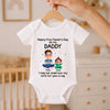 Custom Baby Onesie - Personalized Baby Shower, Gender Reveal Gifts For New Moms, New Dads, New Parents - New Chapter Starts Here