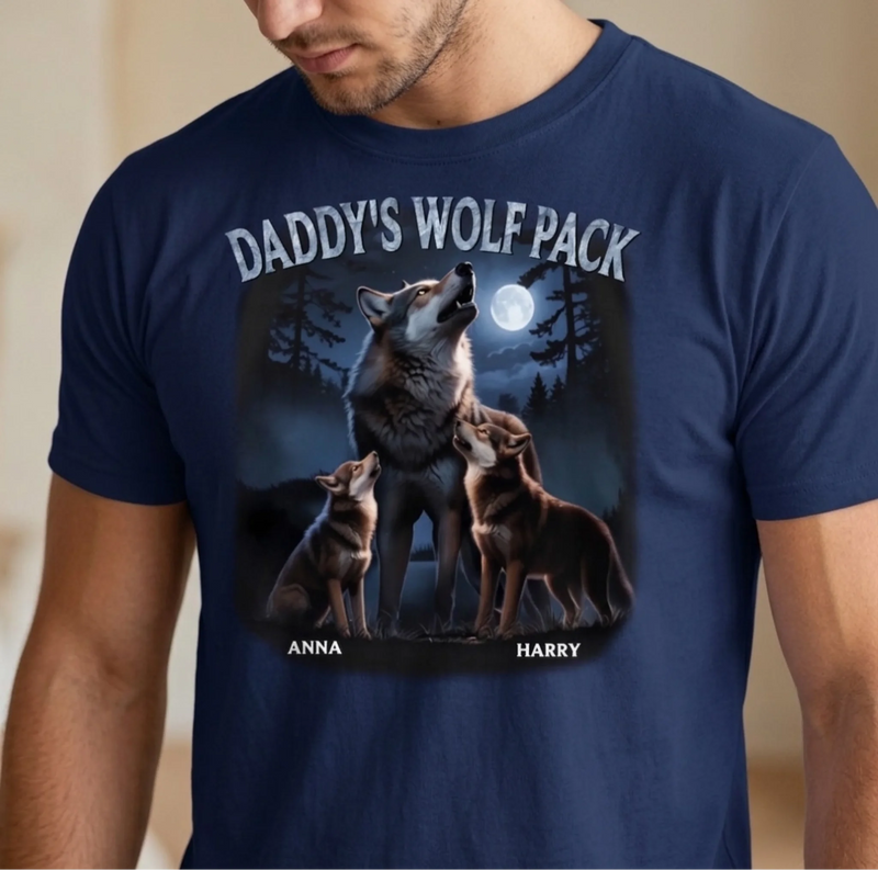 With Dad Leading, We Fear Nothing - Family Personalized Custom Unisex T-shirt, Premium T-shirt, Hoodie - Father's Day, Gift For Dad, Grandpa