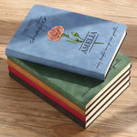 Custom Leather Writing Journal - Personalized Graduation Gifts For Graduates - Ready For The Next Chapter