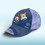 You've Stolen A Pizza Of My Heart - Dog Personalized Custom Hat, All Over Print Classic Cap - Father's Day, Gift For Dad, Dog Lovers