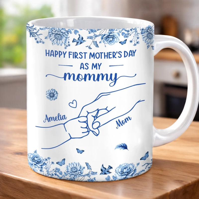 Custom Mug - Personalized Mother's Day, Baby Shower, Gender Reveal Gifts For New Moms, Wife, Daughter - Best Mom Since Day One