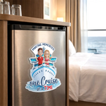Custom Cruise Ship Door Magnet - Personalized Summer Vacation And Travel Gifts For Couple, Cruise Lovers - Sunshine, Love And Summer Days