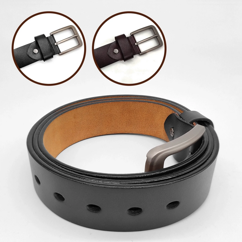 Custom Engraved Leather Belt - Personalized Anniversary Wedding Gifts For Husband And Wife, Him And Her - Our Love Knows The Way