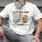 Custom Unisex T-shirt, Premium T-shirt, Hoodie - Personalized America 250th Anniversary Father's Day Birthday Gifts For Dad, Dog Dad, Dog Lovers - Proud Dog Dad Always