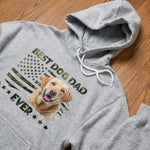 Custom Unisex T-shirt, Premium T-shirt, Hoodie - Personalized America 250th Anniversary Father's Day Birthday Gifts For Dad, Dog Dad, Dog Lovers - Proud Dog Dad Always